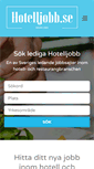 Mobile Screenshot of hotelljobb.se